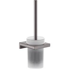 Vidrio Accesorios de baño Hansgrohe AddStoris Toilettenbürstenhalter 41752