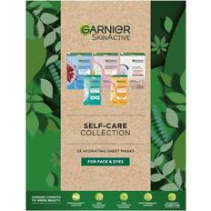 Ögonmask Gåvoboxar & Set Garnier Self-Care Collection Sheet Masks 5-pack