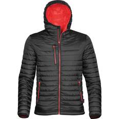 Stormtech Gravity Hooded Thermal Winter Jacket - Black/True Red