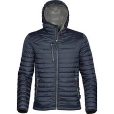 Stormtech Gravity Hooded Thermal Winter Jacket - Navy/Charcoal