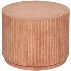 Pink Poufs Broste Copenhagen Rillo Pouffe 42cm