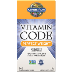 Ashwagandha Vitamins & Minerals Garden of Life Vitamin Code Perfect Weight 240