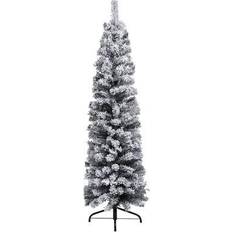 Acero Detalles Interiores vidaXL Slim Green Árbol de Navidad 120cm