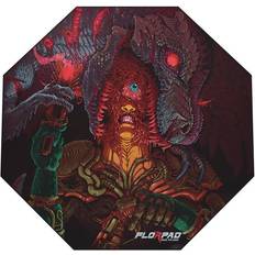 Florpad Rex Bite Floor Mat - Gray/Red