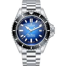 100 ATM (1000m) Wrist Watches Edox Skydiver Neptunian (80120-3NM-BUIDN)