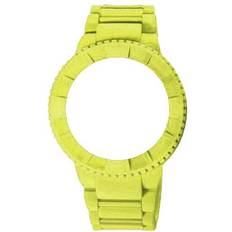 Watx & Colors Unisex Watch Straps Watx & Colors COWA1097 43mm Yellow