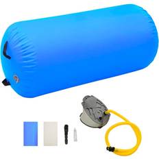 vidaXL Inflatable Gymnastic Roll with Pump 120x75cm