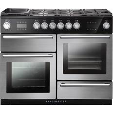 Range cooker with steam oven Rangemaster Nexus Steam 110cm NEX110SODFFSS/C Stainless Steel