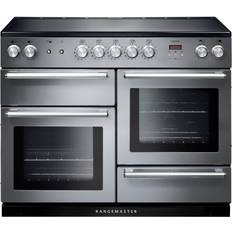 110cm - 5 Burners Induction Cookers Rangemaster NEX110EISS/C Nexus 110cm Induction Chrome, White, Stainless Steel