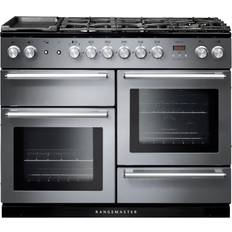 110cm - Convection/ Fan Oven Gas Cookers Rangemaster NEXSE110DFFSS/C Stainless Steel