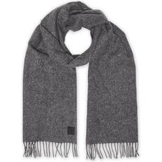 Amanda Christensen Merino Wool Scarf Grey Melange