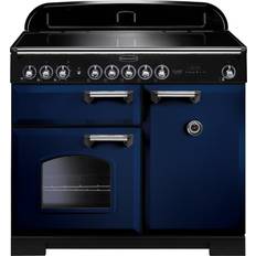 100cm - Convection/ Fan Oven Induction Cookers Rangemaster Classic Deluxe CDL100EIRB/C Blue