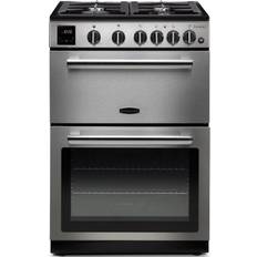 Cookers Rangemaster PROPL60NGFSS/C Professional + 60cm Gas Mini Black, Stainless Steel