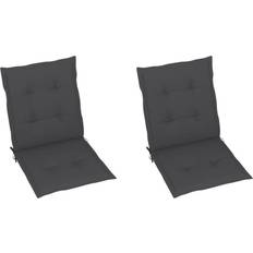 VidaXL Textiles vidaXL 2-pack High Chair Cushions Black (100x50cm)