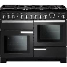 Rangemaster PDL110DFFCB/C Professional Deluxe 110cm Dual Fuel Charcoal Black