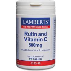 Vitaminen en Supplementen Lamberts Rutin & Vitamin C 500mg