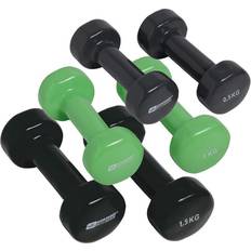 Vinyl Dumbbell Set Including Case