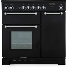 Rangemaster Cookers Rangemaster KCH90ECBL/C Kitchener 90cm Ceramic Black