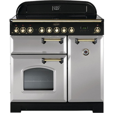 Rangemaster classic deluxe 90 electric Rangemaster CDL90EIRP/B Classic Deluxe 90cm Electric Induction Grey