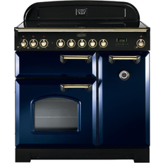 Blue range cooker 90cm Rangemaster CDL90EIRB/B Classic Deluxe 90cm Electric Induction Blue