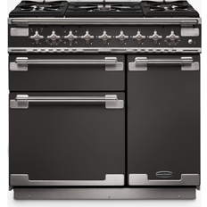 Cookers Rangemaster ELS90DFFSL Elise 90 Dual Fuel Slate Grey