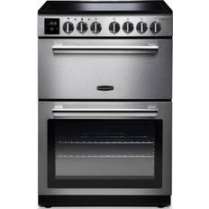 Rangemaster 60cm Ceramic Cookers Rangemaster PROPL60ECSS/C Black, Stainless Steel