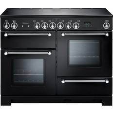 110cm - Convection/ Fan Oven Ceramic Cookers Rangemaster KCH110ECBL/C Kitchener Electric Ceramic 110 Black