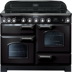 110cm - Convection/ Fan Oven Ceramic Cookers Rangemaster CDL110ECBL/C Classic Deluxe 110cm Electric Ceramic Black