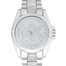 Michael kors bradshaw Michael Kors Bradshaw Womens Silver-tone Glitz (MK6486)