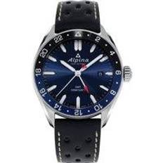 Alpina Batterier - Herre Armbåndsure Alpina Gmt Alpiner Qtz (AL-247NB4E6)