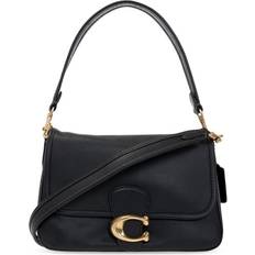 Coach Soft Tabby Shoulder Bag - Brass/Black