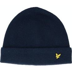 Lyle & Scott Mützen Lyle & Scott Racket Rib Beanie - Dark Navy