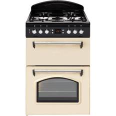 60cm - Black Gas Cookers Leisure Classic CLA60GAC Black, Beige