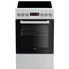 Beko Glaskeramiske komfurer Beko FSM57300GW Hvid