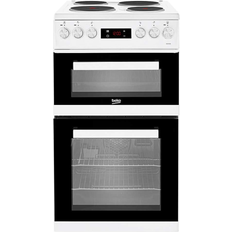 Convection/ Fan Oven Cast Iron Cookers Beko KDV555AW White