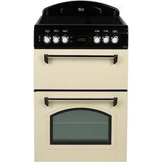 Convection/ Fan Oven Ceramic Cookers Leisure CLA60CEC Beige, Black