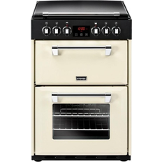 60cm - Beige Ceramic Cookers Stoves 600E Cream Ceramic Electric Mini Beige