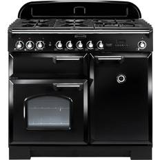 Rangemaster CDL100DFFBL/C Classic Deluxe 100cm Dual Fuel Black