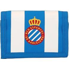 Monederos y Llaveros Safta RCD Espanyol Azul Blanco Poliéster Velcro