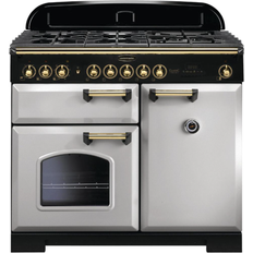 Rangemaster CDL100DFFRP/B Classic Deluxe 100cm Dual Fuel Grey