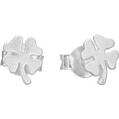 ENAMEL Copenhagen Clover Stud - Silver