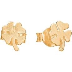 ENAMEL Copenhagen Clover Stud - Gold