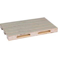 Beige Salvaollas BigBuy Pallet Mini Trivet