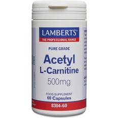 Lamberts Acetyl L-Carnitine 500mg 60 pcs