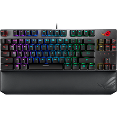 ASUS Tenkeyless (TKL) Tastaturer ASUS ROG Strix Scope RX TKL Wireless Deluxe ROG RX Optical Red (Nordic)