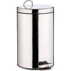 BigBuy Home Rubbish Bin Stainless Steel