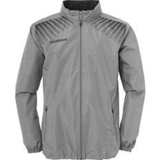 Uhlsport Goal Rain Jacket Unisex - Dark Grey Mélange/Black