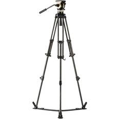Libec NX-100C 3-Section Carbon Fiber Tripod with NH10 Head and Ground Spreader