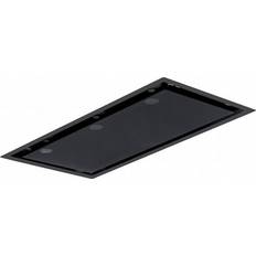 Silverline 75 cm - Frithængende emhætter Silverline SC1176 53 75 cm, Sort