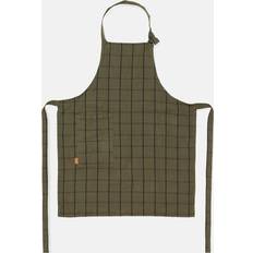 ferm LIVING Hale Forklæde Green/Black (86x72cm)